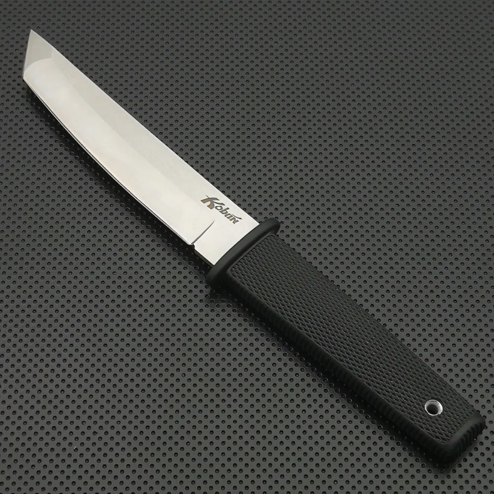 DuoClang Cold Tanto нож с фиксированным лезвием Kydex оболочка 440 стальное лезвие охотничьи армейские тактические ножи инструменты для выживания