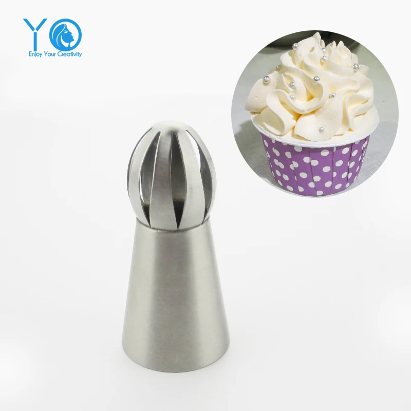 2 шт./лот сферические наконечники для глазирования инструменты украшения кексов