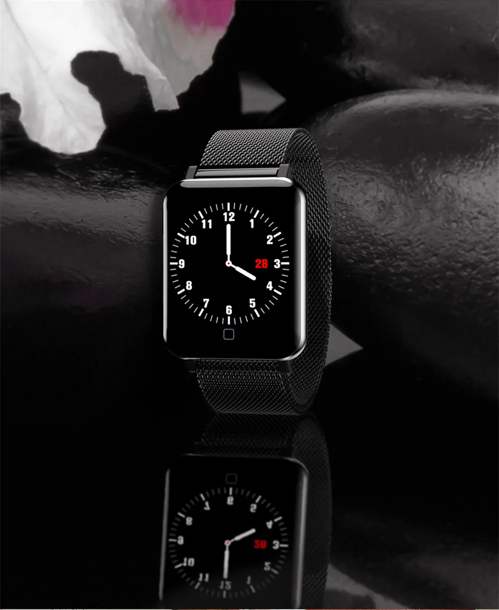 M19 Смарт часы кровяное давление фитнес трекер Smartwatch для мужчин IP67 Водонепроницаемый умный Браслет reloj inteligente