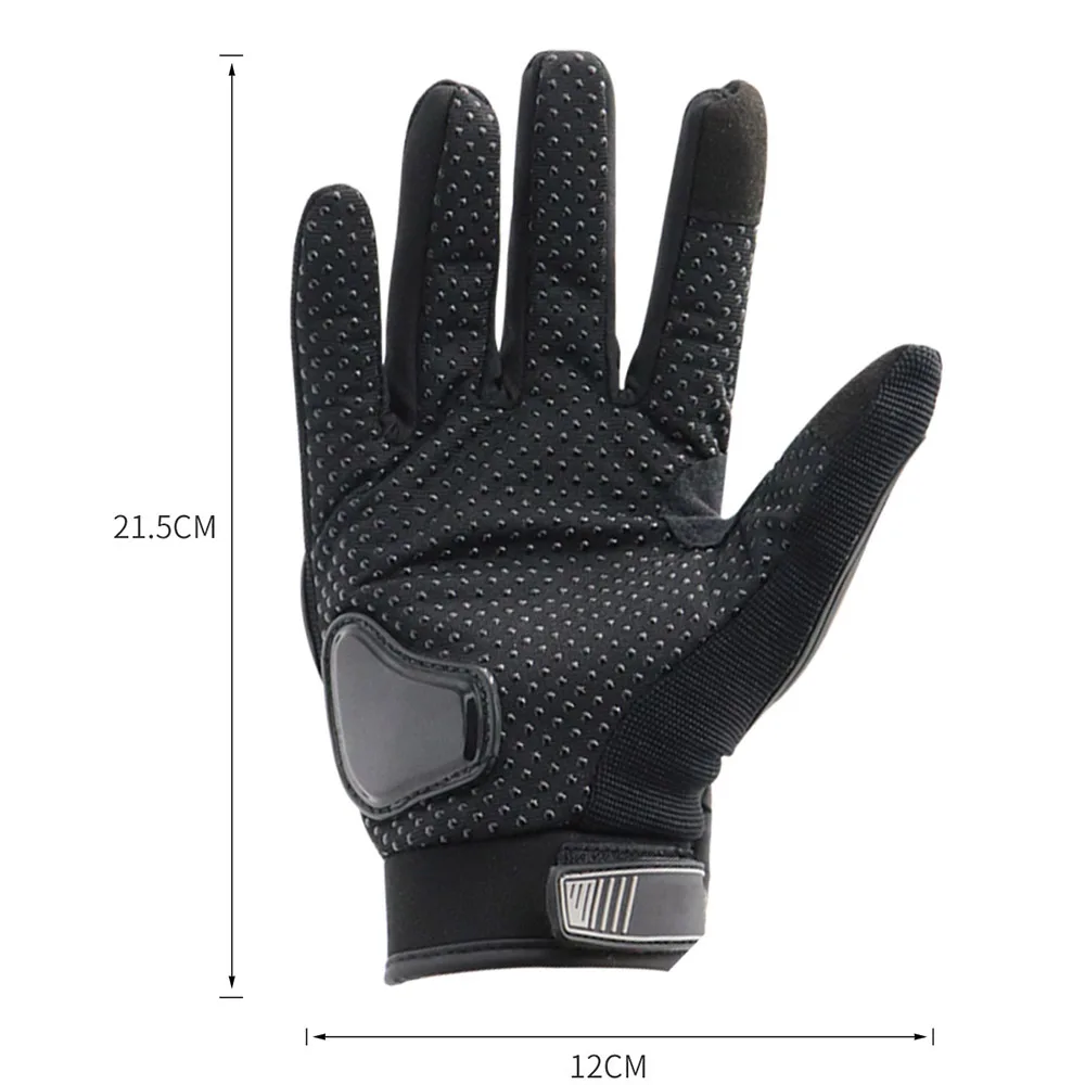

KKMOON 1Pair Waterproof Tactical Touching Screen Hard Knuckle Full Finger Gloves Moto Motocross Motorcycle Riding Glove