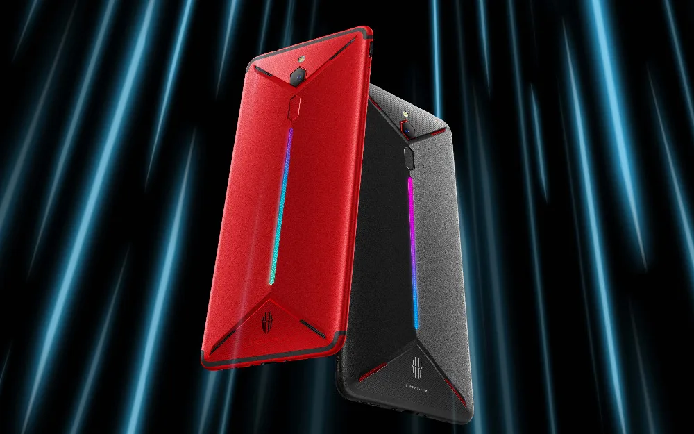 Игровой телефон zte Nubia Red Magic Mars, 6,0 дюймов, 6 ГБ/8 ГБ/10 Гб ОЗУ, 128 ГБ/256 Гб ПЗУ, восьмиядерный смартфон Snapdragon 845 на базе Android 9,0