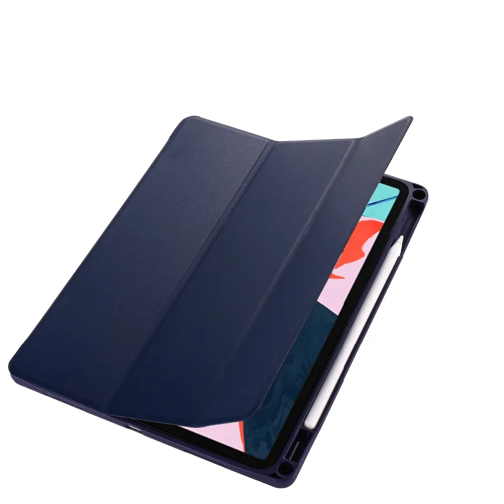 Чехол Kemile для iPad Pro 11 с держателем-карандашом и функцией автоматического