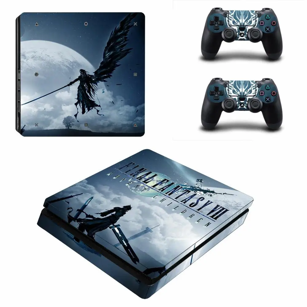 Final Fantasy XII Remake FF7 7 PS4 Slim Skin Наклейка для PlayStation 4 консоль и контроллер наклейка