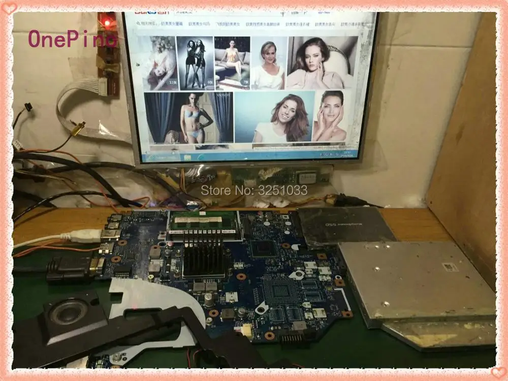Процессор LA-7912P NBC1F11001 материнских плат Для Packard Bell EasyNote TE11 TV11-HC TV43-HC TV44-HC TV44-HR LA-7912P Q5WTC