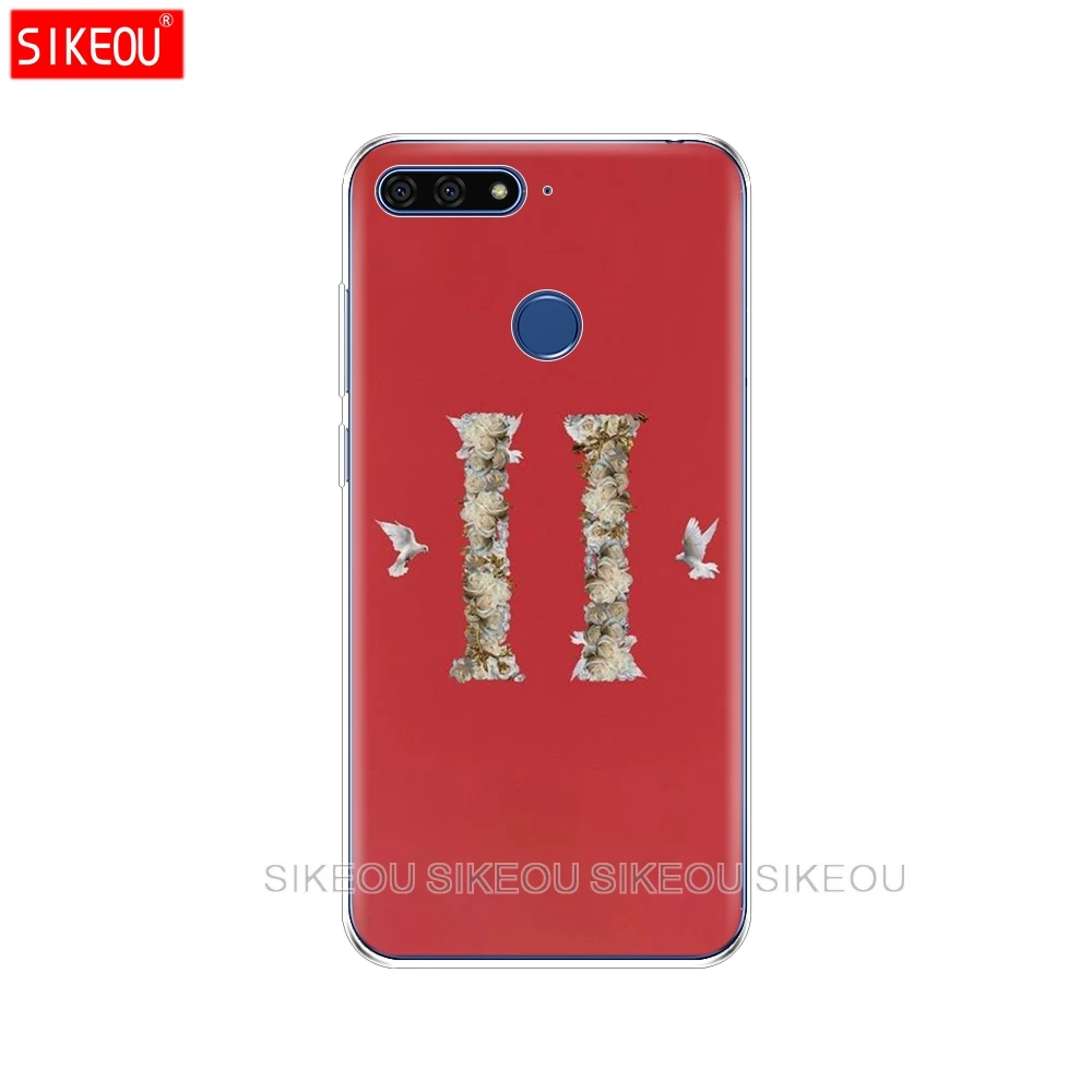Силиконовый чехол для телефона Huawei Honor 7A PRO 7C Y5 Y6 Y7 Y9 2017 2018 Prime Migo X Coque | Мобильные