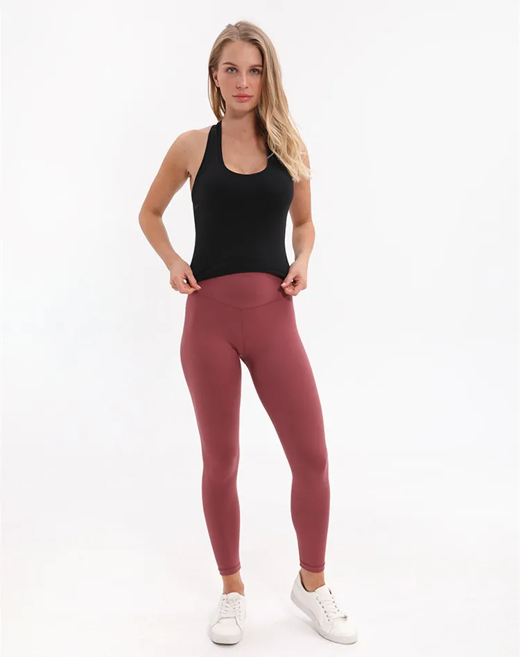 Yoga Vest Women's Sleeveless Running Fitness T Shirts Sexy Crop Top Workout Quick-Dry Yoga Tank Tops Elastic Tight Gym Vest