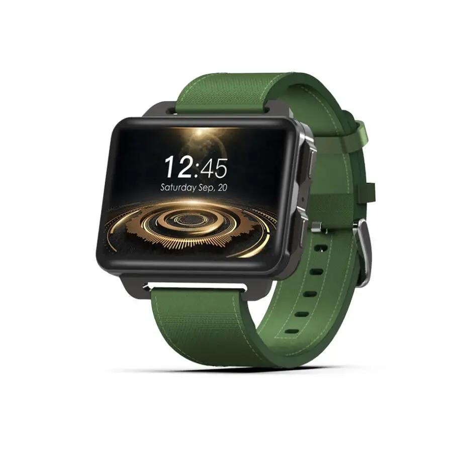 Смарт-часы Timethinker DM99 с gps, с экшн-камерой, Bluetooth, 3g, наручные часы, sim-карта, видео, Android, IOS, умные часы, мужские большие часы - Цвет: Green