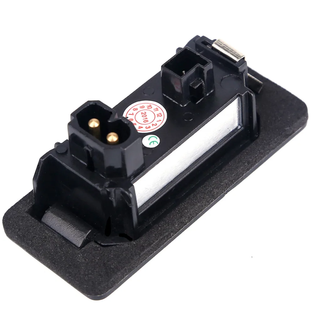 Автомобильная светодиодная лампа для номерного знака без ошибок 12 В белая 6000K BMW