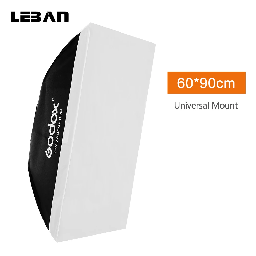 Софтбокс Godox 24x35 60x90 см софтбокс для фотостудии с универсальным креплением