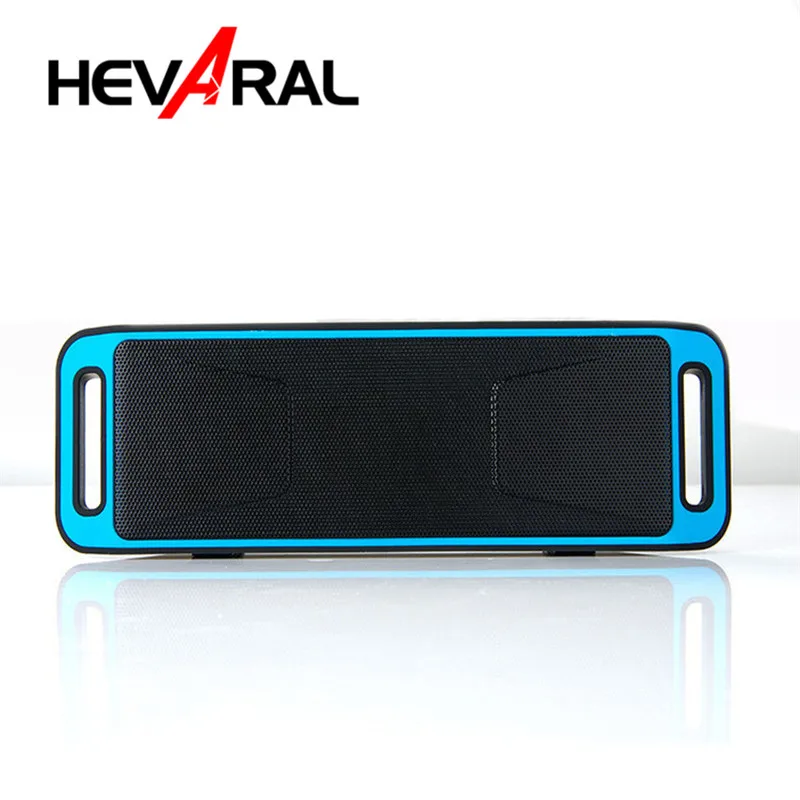 Bluetooth 4 0 портативный беспроводной динамик TF USB FM радио двойной драйвер громкий бас