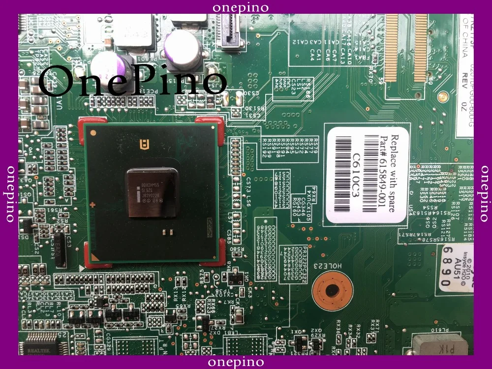Высокое качество, материнская плата для ноутбука hp CQ62 G62 G72 615849-001, системная плата