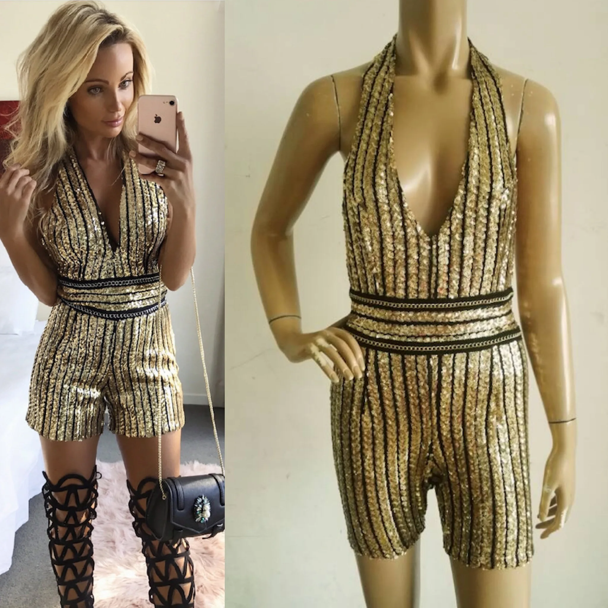 2019 Новая летняя одежда женский сексуальный глубокий v образный вырез открытая