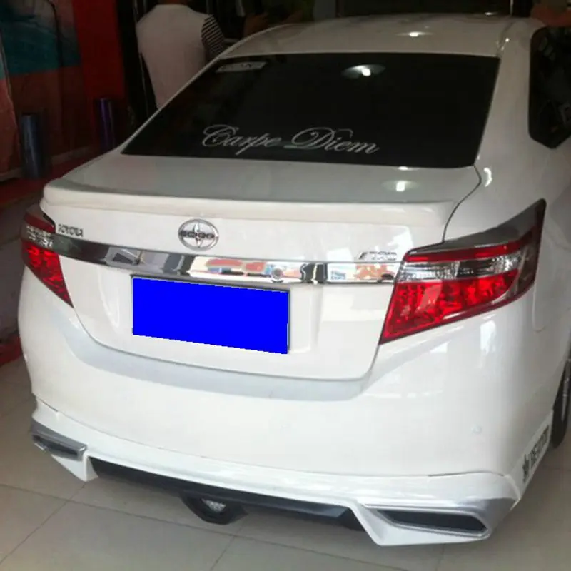 Используется для toyota yaris/vios спойлер 2014-2018 высокого качества ABS Материал