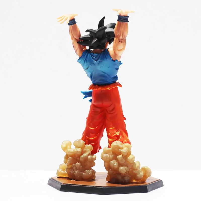 16cm Anime Dragon Ball Z Figuarts Zero Son Goku Spirit Bomb Genki Dama Ver PVC Action Figure DBZ Cool Model Doll | Игрушки и хобби