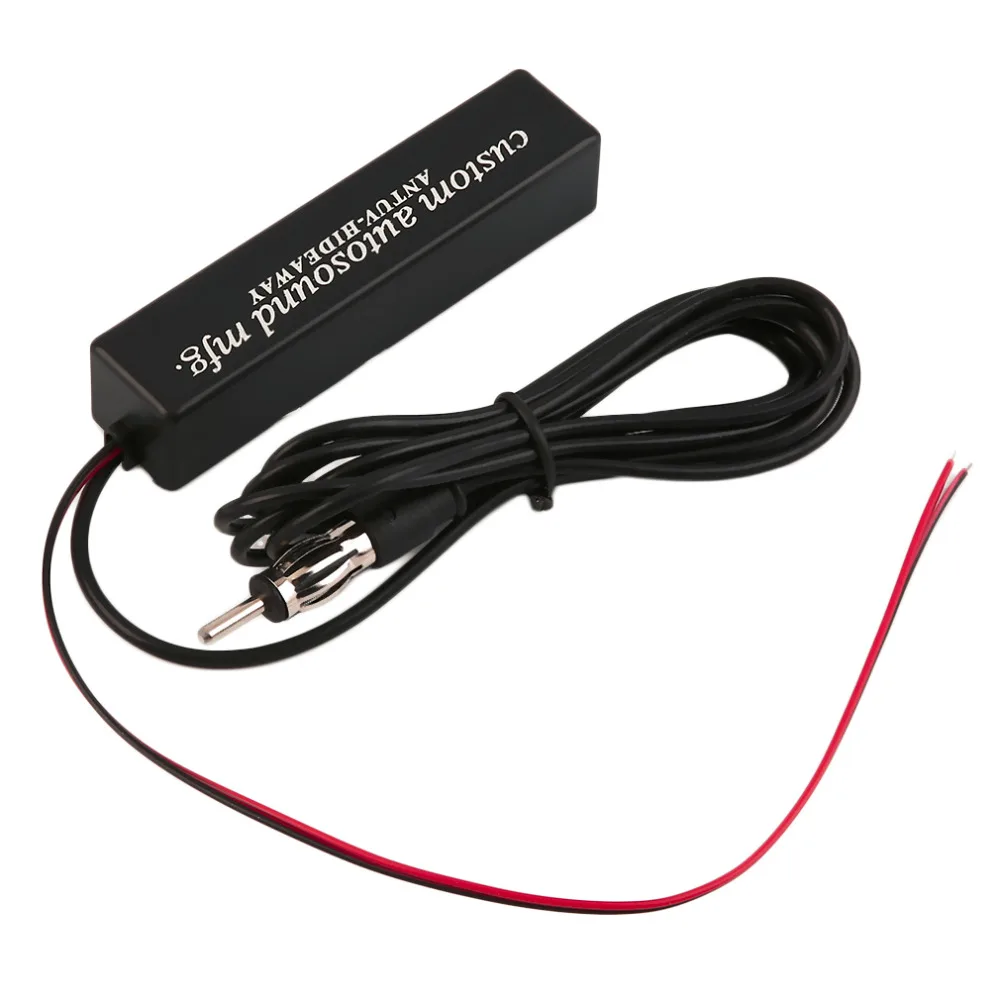 Автомобильная антенна радио/ТВ сигнала Приём усилитель бустер 12 V/24 V Лидер продаж