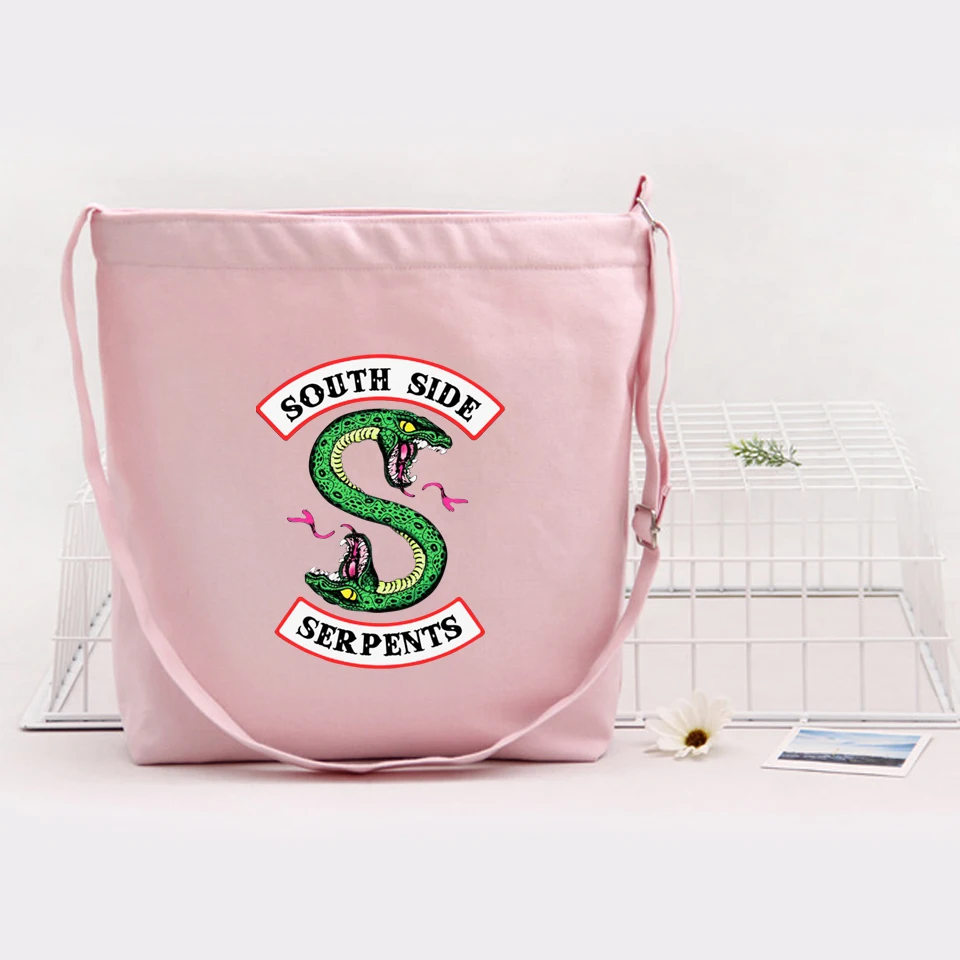 Riverdale Bags for women Fashion Shoulder bags Big bag Canvas Hip Hop South Side New Arrival High capacity bag