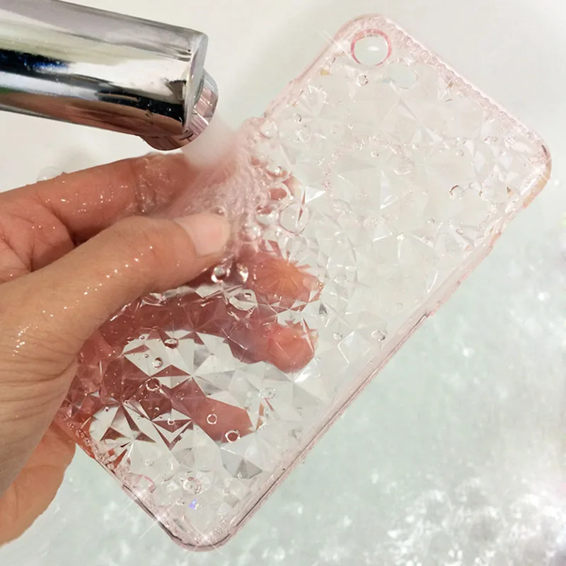Чехол с 3D алмазным узором Kerzzil чехол подсолнухом для iPhone8 7 6 6S Plus мягкий прозрачный