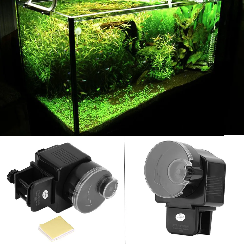 

Digital LCD Automatic Aquarium Tank Automatic Fish Feeder Timer Food Feeding Electronic Fish Food Feeder Timer fish supplies