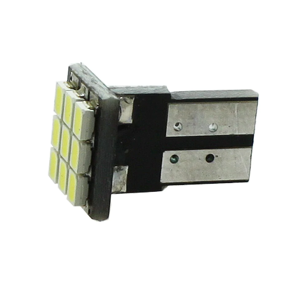 5 шт. T10 W5W 9 1206 SMD светодиодный Диод белого света DC 12V автомобильный купол для чтения