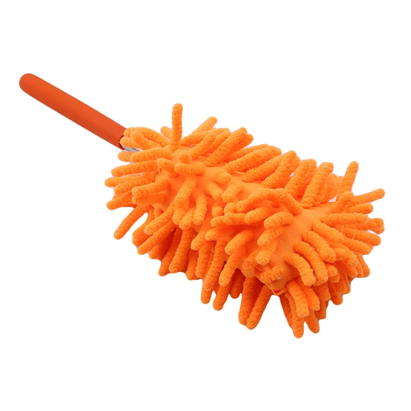 Творческий Выдвижная из микроволокна перо тряпки Регулируемый Duster бытовой пыли