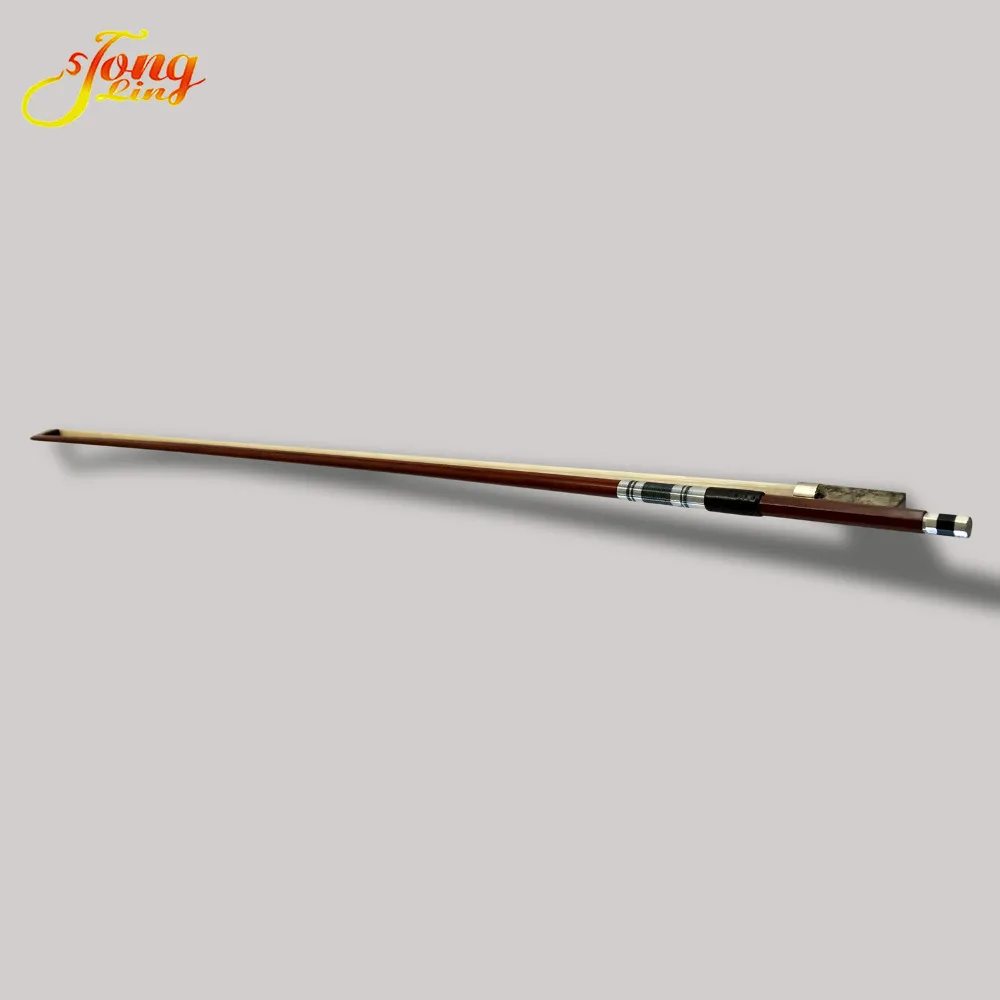 Высококачественный бант для скрипки лук из конского волоса бразильское дерево