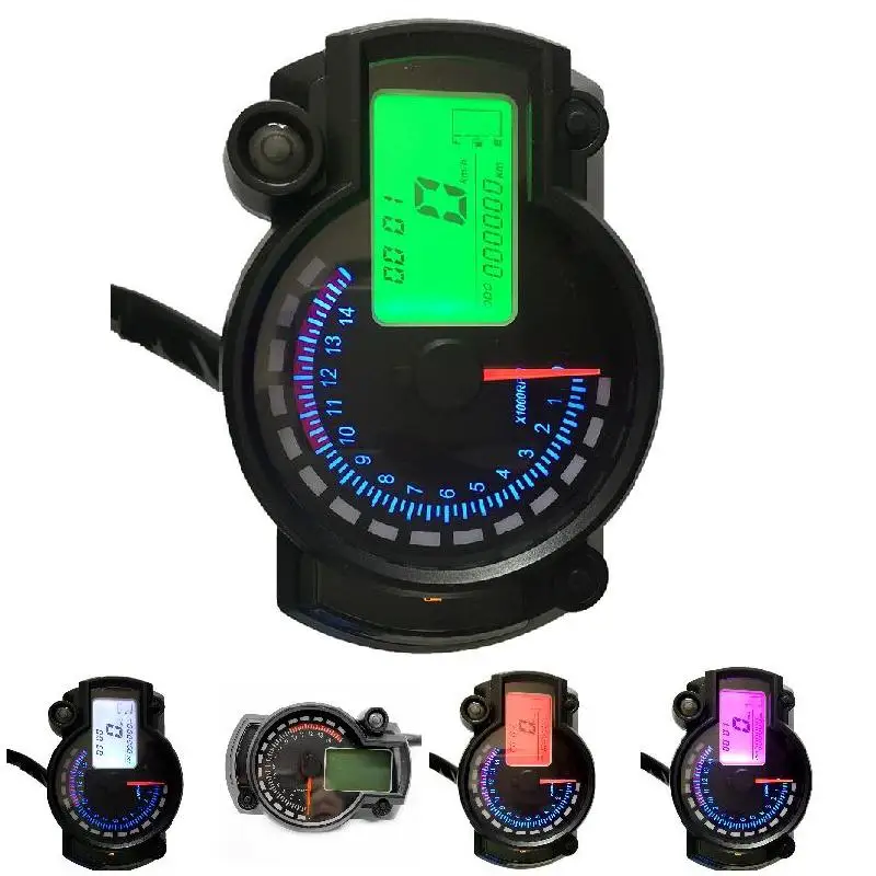 2020 Новый Универсальный 7 видов цветов цифровой инструмент для мотоцикла