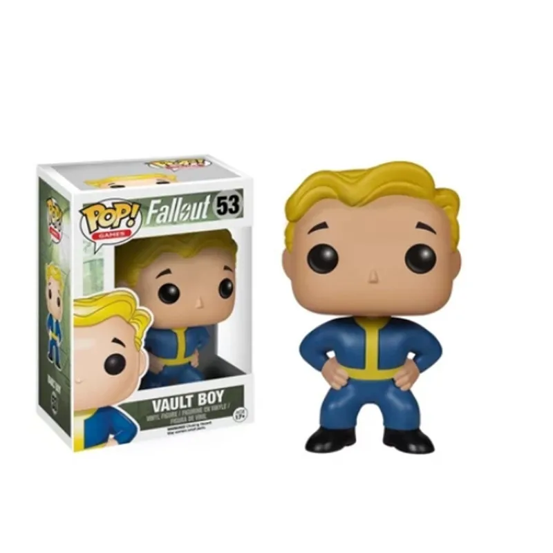 Funko Pop Gaming Heads Fallout 4 Vest Boy 1 ПВХ фигурки игрушки для друзей подарок на день рождения