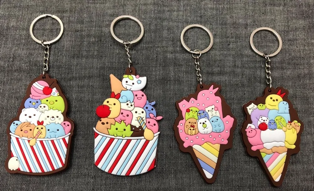 Новое поступление Sumikko Gurashi ПВХ детали и аксессуары подвеска Украшение унисекс