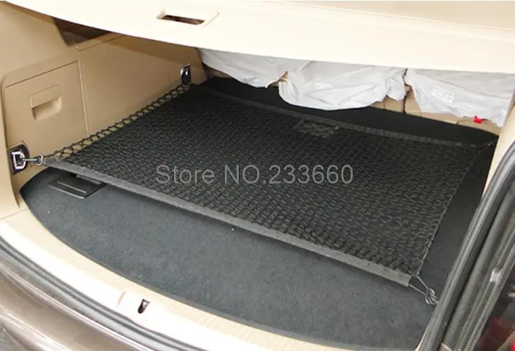 Багажник автомобиля нейлоновая тянущаяся багажная сетка для Honda CRV BMW X3 Nissan Qashqai