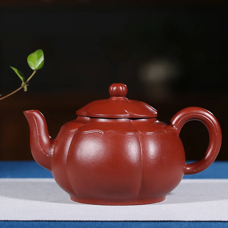 Рекомендуемый чистый ручной аутентичный чайник из исинской глины фиолетовый