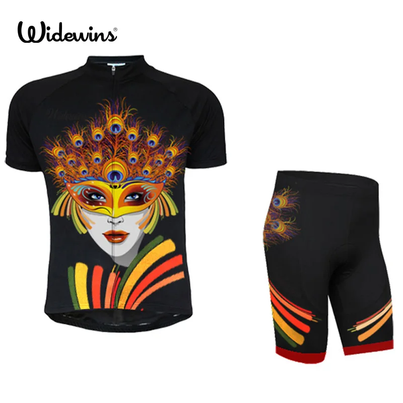 

CYCLE women Summer Breathable Cycling Jersey Quick-Dry Cycling Clothing GEL Pad mtb Mountain maillot Ciclismo 5085