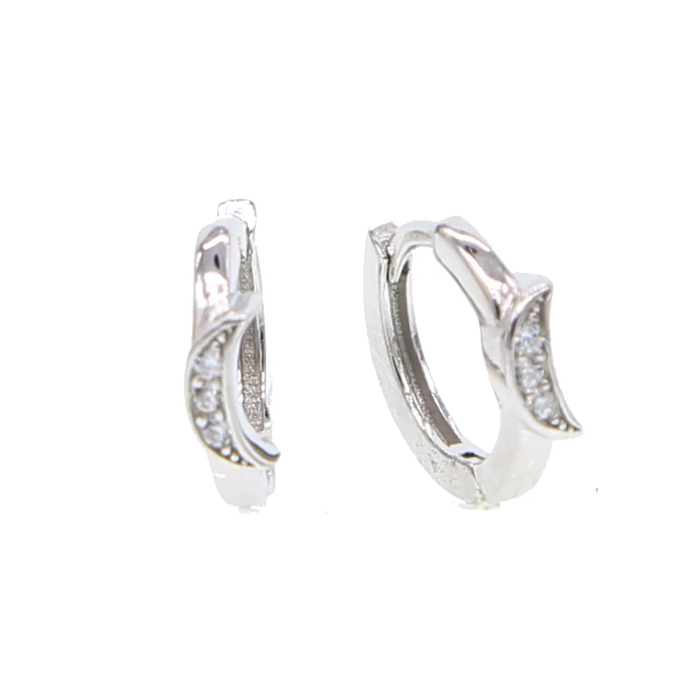 Рождественский подарок для молодой девушки изящные мини-серьги из стерлингового