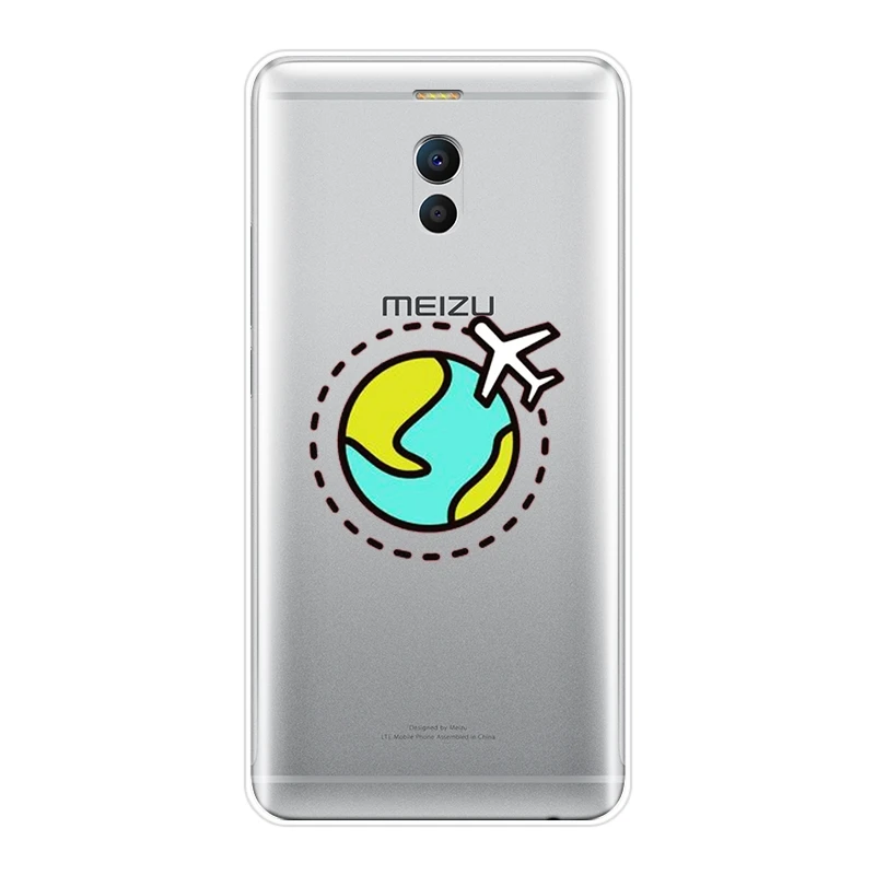 Чехол для Meizu M2 M3 M5 M6 Note мягкий силиконовый чехол-накладка M6S M6T M5C M5S M3S строительный