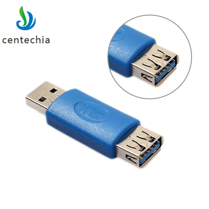 Centechia Новый адаптер USB 3 0 A папа мама USB3.0 AM AF|usb 3.0 male|usb male to maleusb |
