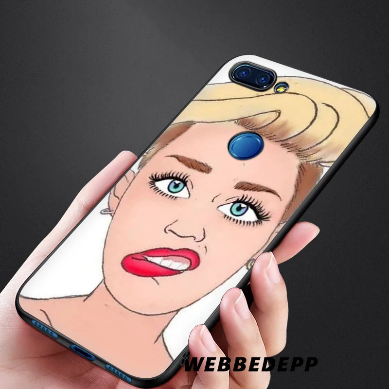 Мягкий силиконовый чехол WEBBEDEPP Miley Cyrus для Xiaomi Redmi Note 7 6 6A 5 4 4X 4A S2 Plus Pro Lite Go |