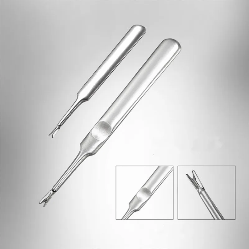 Толкатель для кутикулы из нержавеющей стали толкатель удаления омертвевшей кожи