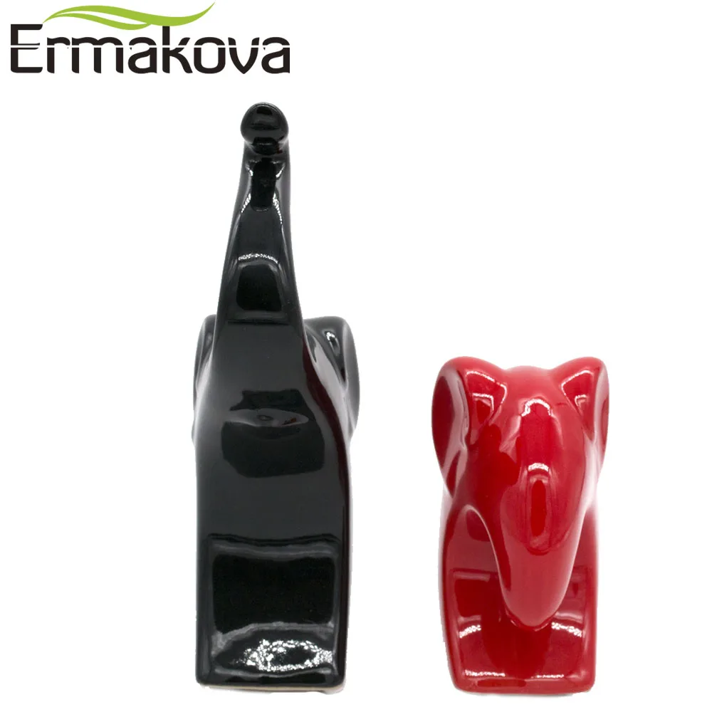 ERMAKOVA 2 шт./пара Керамика Слоник животных тапочки для влюбленных Фарфор свадебный