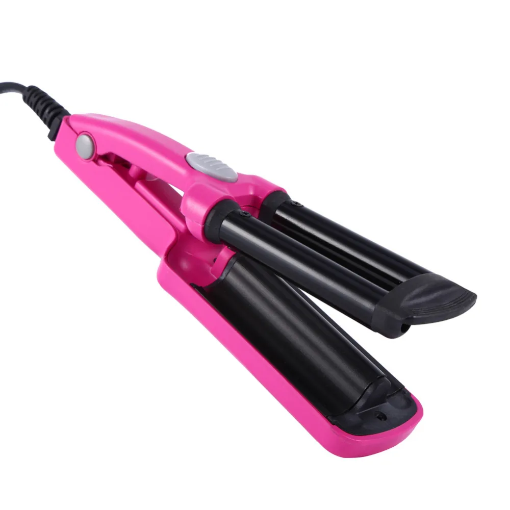 Бигуди для волос с 3 бочонками Быстрое нагревание портативная плойка щипцы