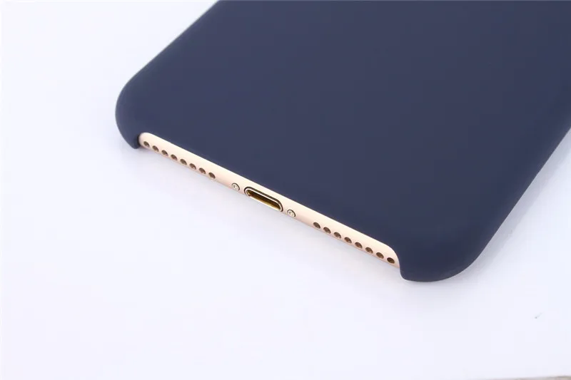 Официальный жидкий силиконовый резиновый чехол-накладка для iPhone 11 Pro Max X XS Max XR 6 6S Plus 6 7 8 Plus Мягкий сенсорный чехол Fundas