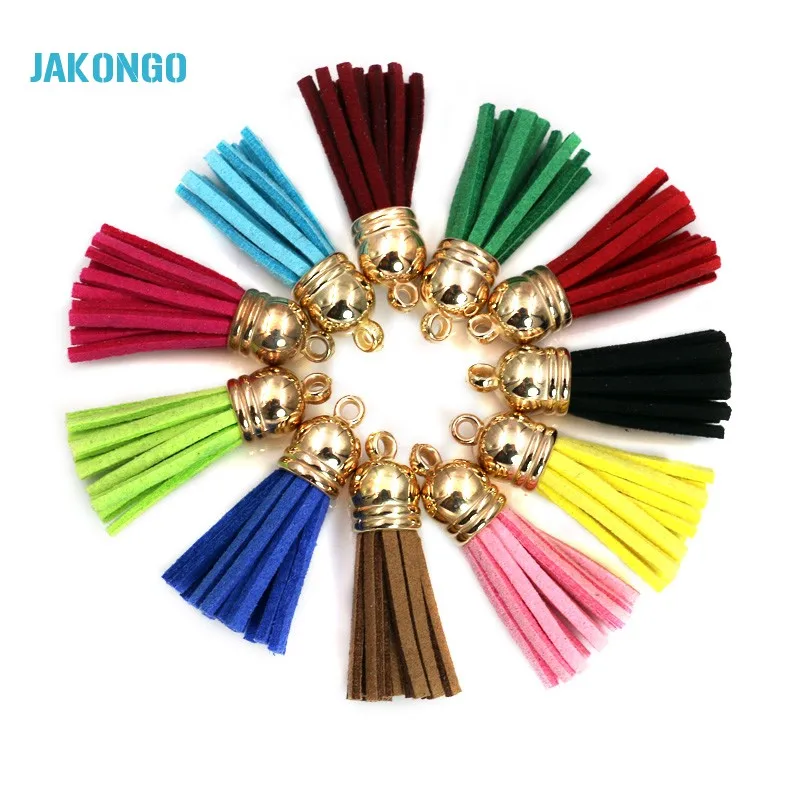 Подвеска-кисточка золотого цвета 36 х10 мм | Украшения и аксессуары