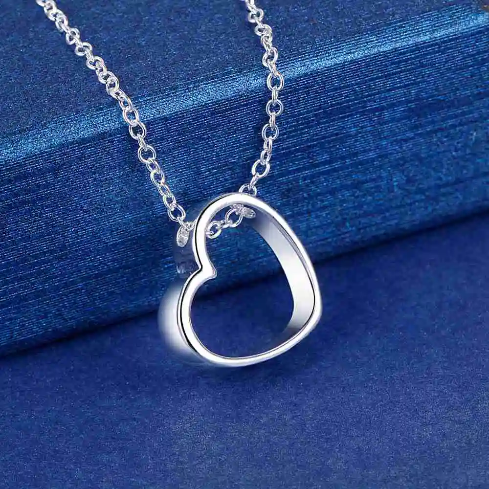 Оптовая продажа очаровательные серебряные подвески для женщин модные ювелирные