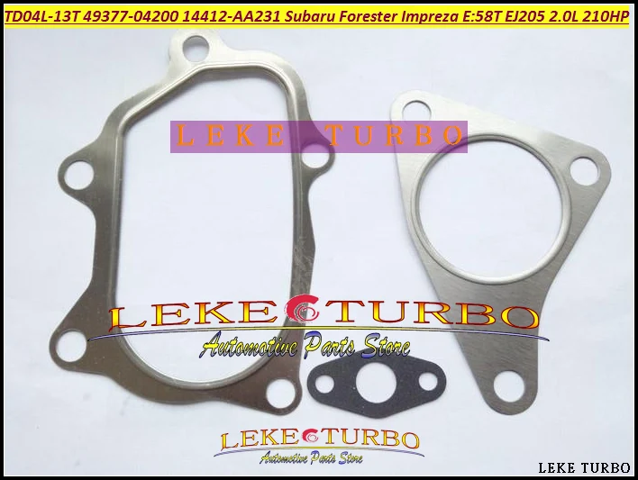 Бесплатная доставка турбокомпрессор TD04L 49377 04200 14412 AA231 для SUBARU Forester 1998 03 Impreza 1996 58T