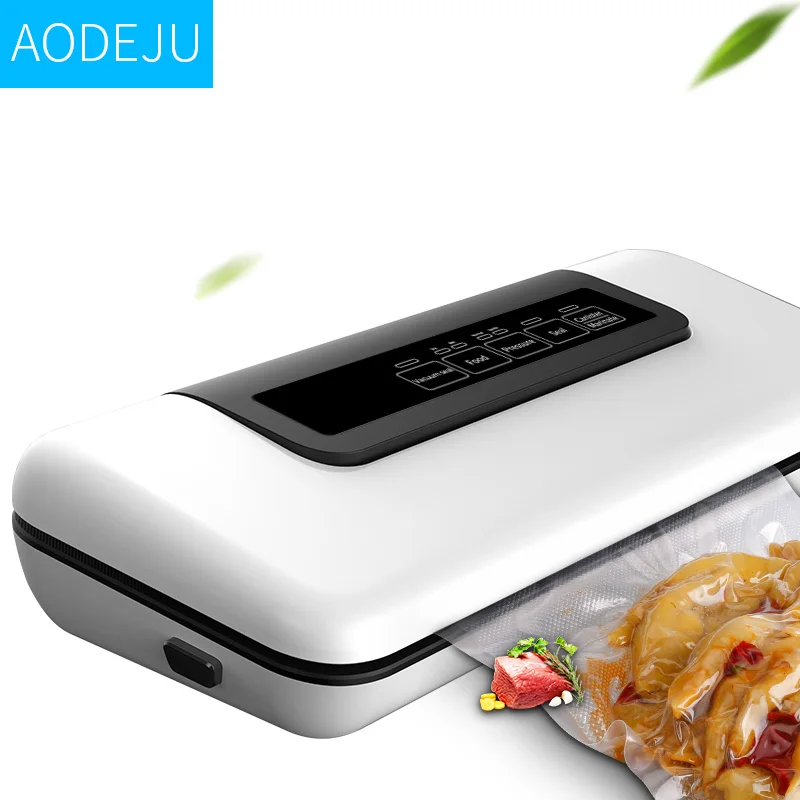 AODEJU бытовой вакуумный упаковщик упаковочная машина коммерческий Вакуумный упаковщик с мешками подарок может использоваться для сохранения пищи