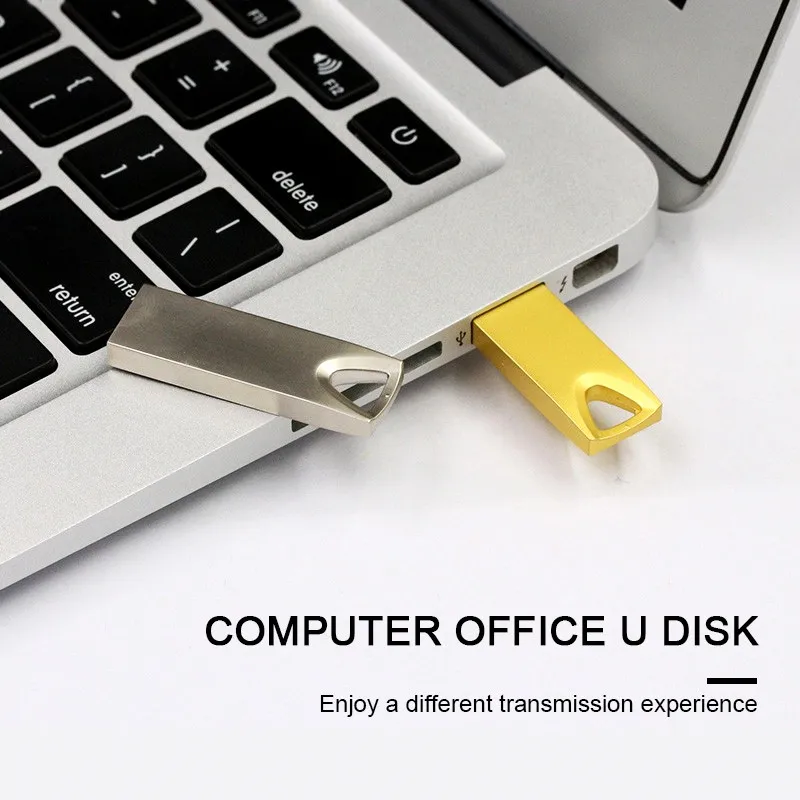 Простой USB флеш-накопитель 64 Гб Водонепроницаемый 2 0 Флешка 32 16 u-диск 8 ГБ 4