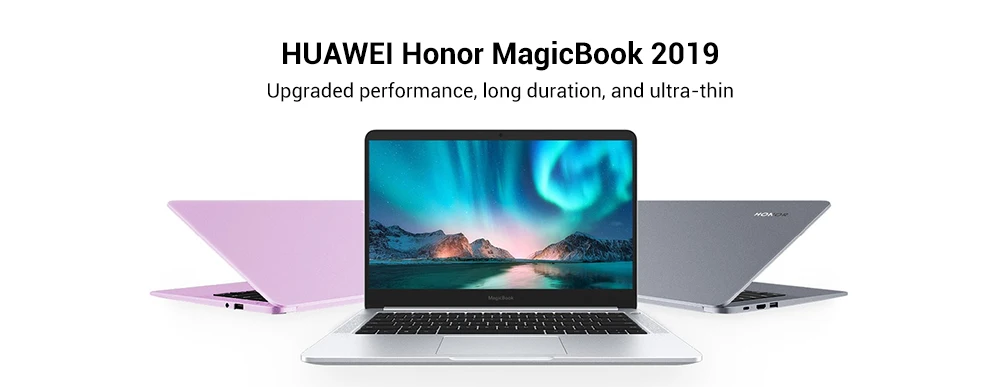 huawei Honor MagicBook Тетрадь 14 дюймов ОС Linux AMD Ryzen 5 3500U 8 Гб 256 ГБ/512 ГБ SSD Radeon Vega 8 отпечатков пальцев для ноутбука