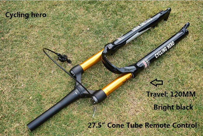 MTB пневматическая подвеска ход 120 мм вилка для горного велосипеда Велосипедная вилка производительность над SID EPIXON LTD диаметр 32 мм 1800 г - Цвет: 27 5 inches