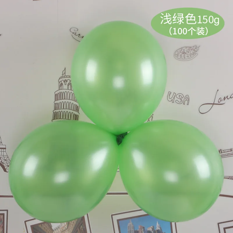 100 шт./лот шары на день рождения свадьбу 10 дюймов вечерние шарики для украшения 1 2