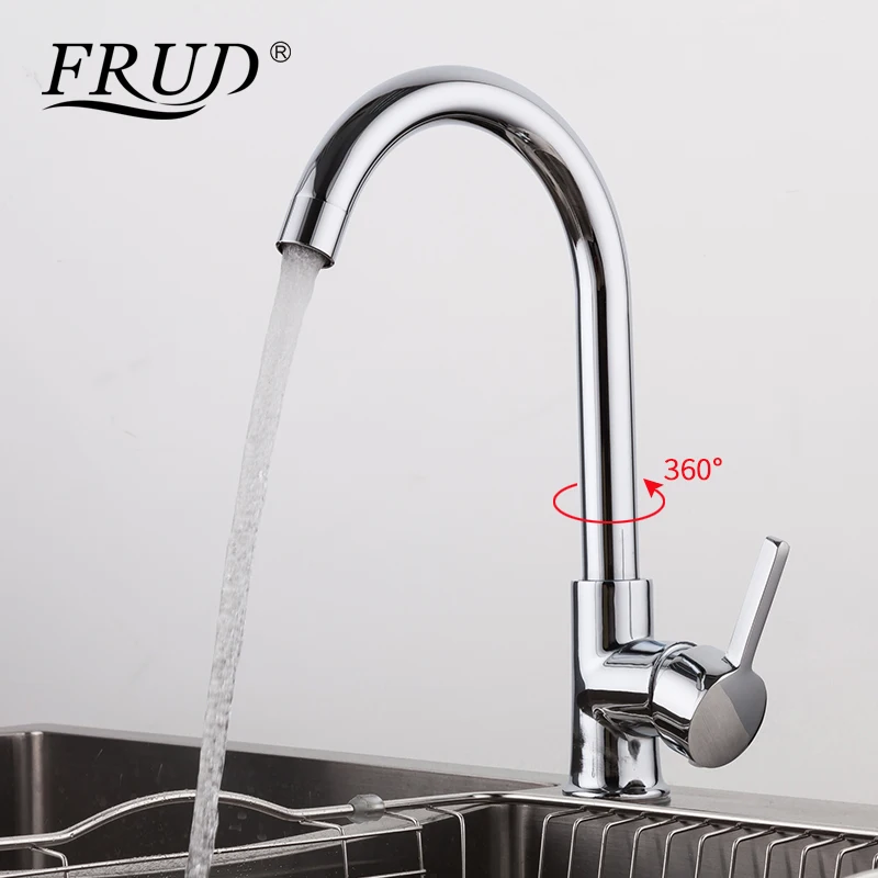 Кухонный Смеситель FRUD однорычажный смеситель для холодной и горячей воды