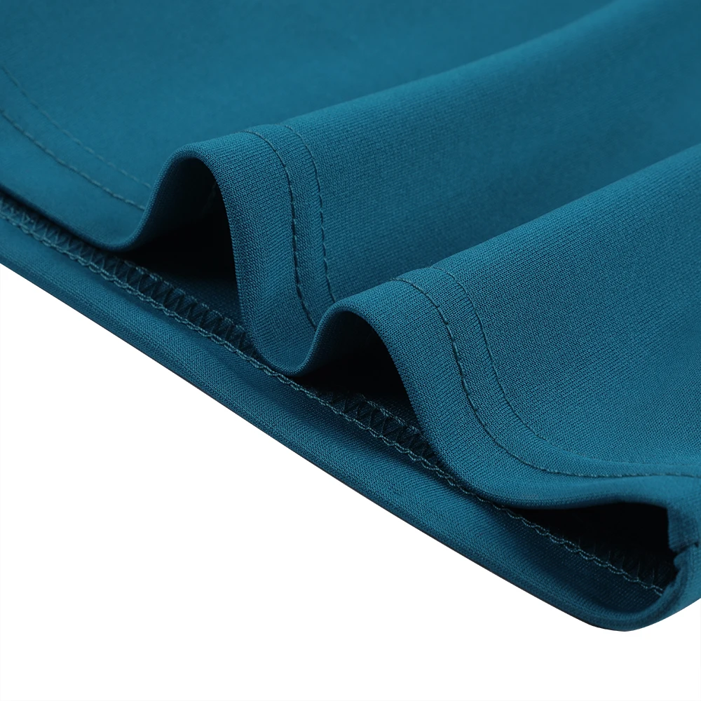 

OTEN Women's Vintage Stretch Buttons Short Sleeve Work Sheath Bodycon Lace Cocktail Pencil Dress