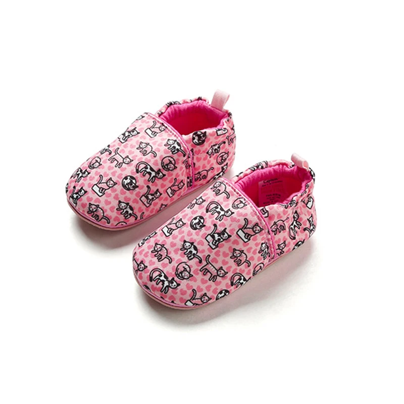 Нескользящая детская обувь из мягкой натуральной кожи для новорожденных